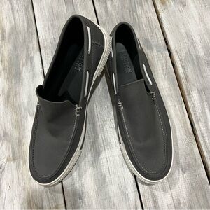 Kenneth Cole Reaction Gray Slip-On Boat Shoes